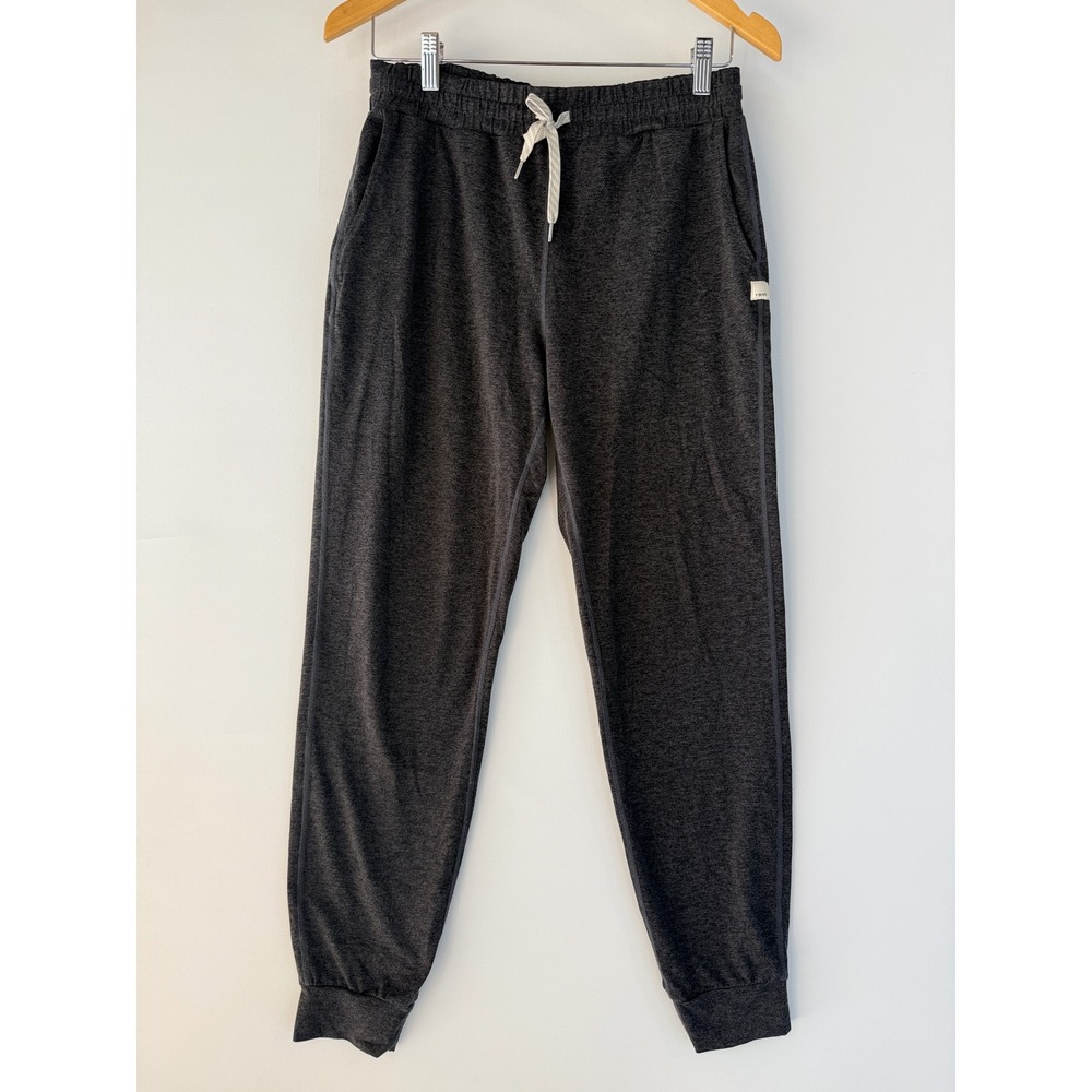 Vuori Performance Jogger Women Size S Charcoal Heather Gray Activewear Pants